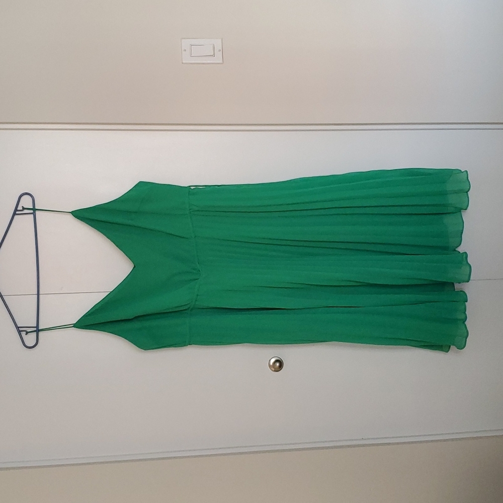 ASOS Curve Green Midi Dress